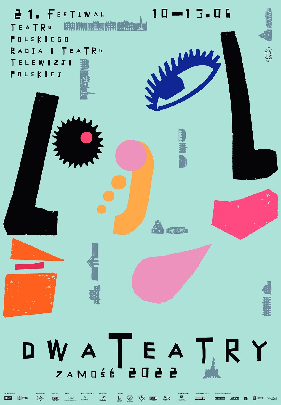 Dwa Teatry Zamosc PLAKAT 2022