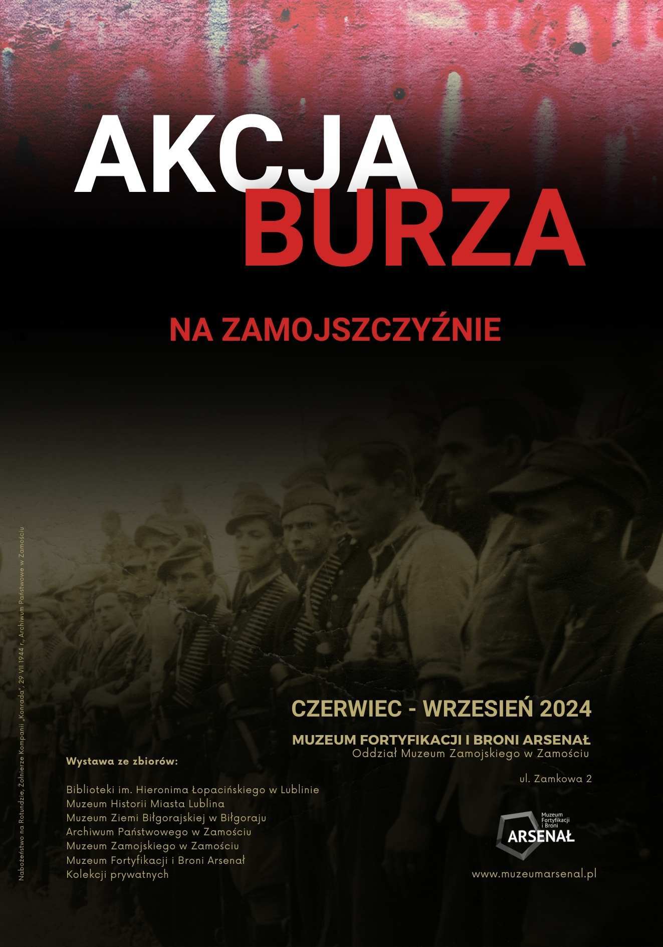 akacja burza plakat